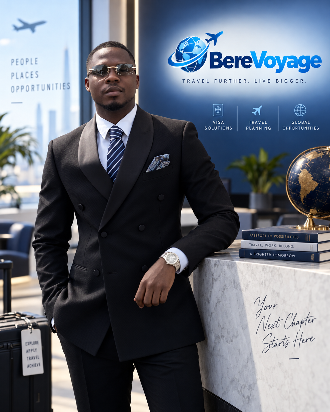 Ousoumane Fanta Berete, fondateur de BereVoyage